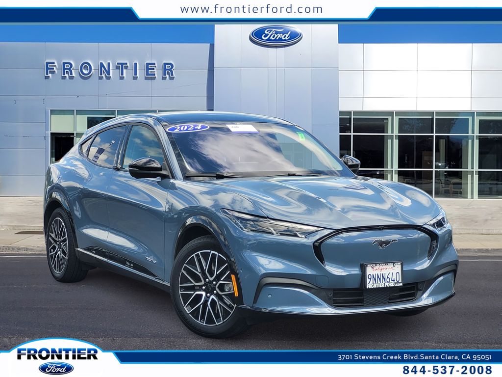 Vapor Blue 2024 Ford Mustang Mach-E Premium RWD SUV / Crossover Rear-Wheel Drive Automatic