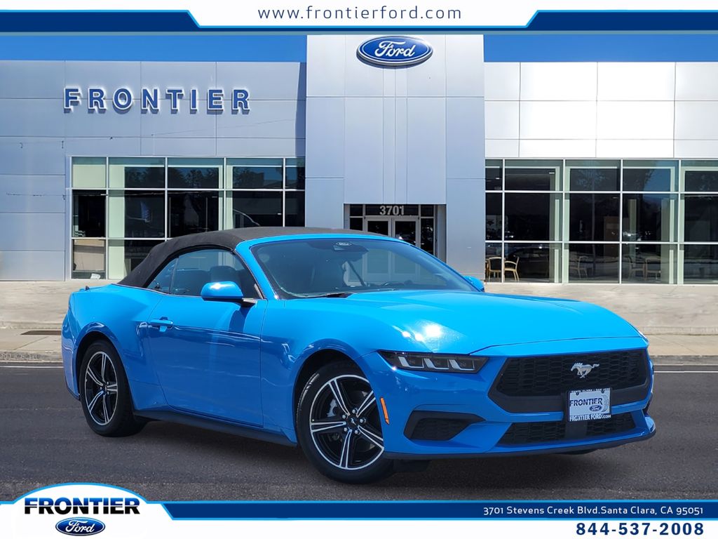 Grabber Blue Metallic 2024 Ford Mustang Coupe  Automatic