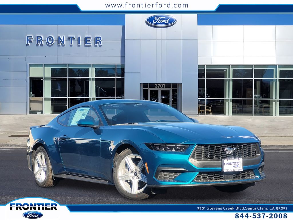 Adriatic Blue 2026 Ford Mustang Coupe Rear-Wheel Drive Automatic