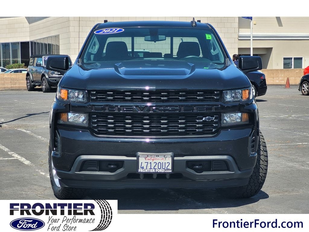 Used 2021 Chevrolet Silverado 1500 Custom Truck Crew Cab