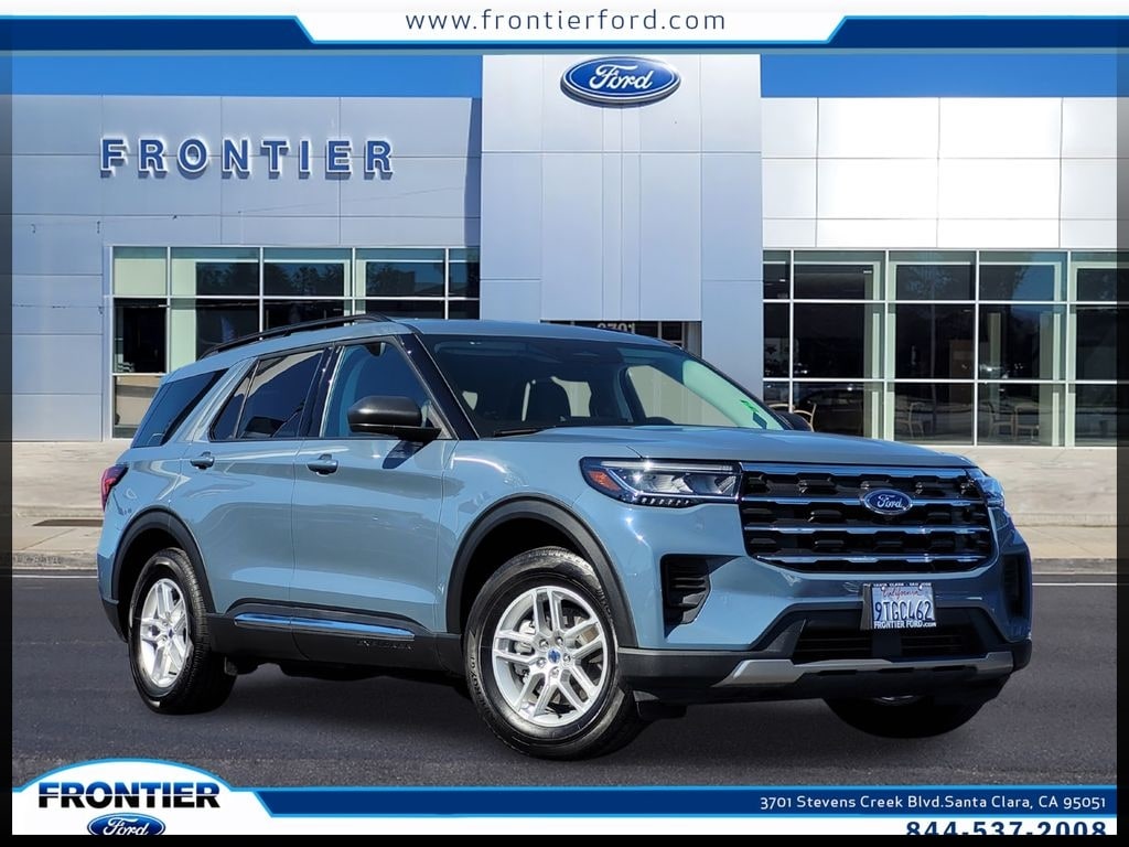 Vapor Blue 2025 Ford Explorer SUV / Crossover Rear-Wheel Drive Automatic