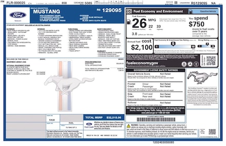 2024 Ford Mustang Coupe