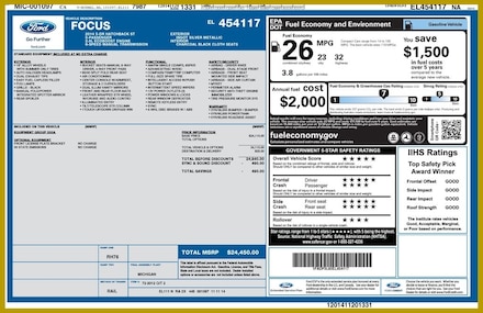 2014 Ford Focus ST Base Hatchback