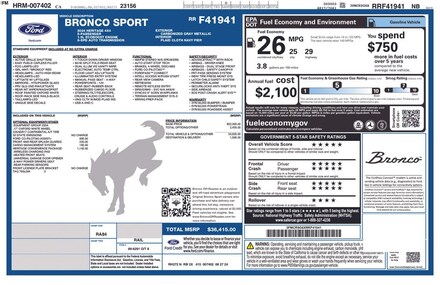 2024 Ford Bronco Sport Heritage SUV