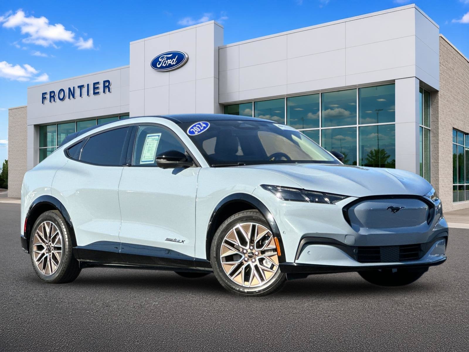 Glacier Gray TriCoat 2024 Ford Mustang Mach-E SUV / Crossover Rear-Wheel Drive Automatic