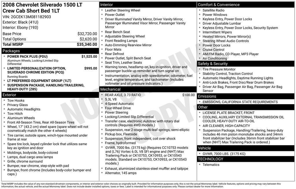 2008 Chevrolet Silverado 1500