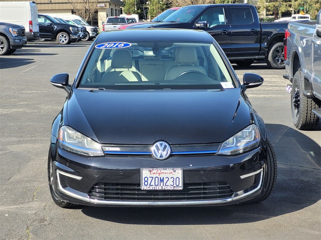 Used 2016 Volkswagen e-Golf e-Golf SEL Premium with VIN WVWPP7AU5GW913087 for sale in Santa Clara, CA