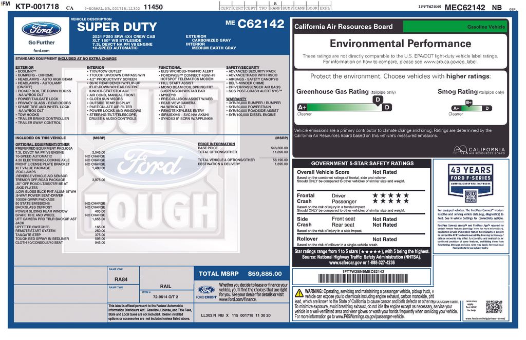 2021 Ford F-250 Super Duty XLT
