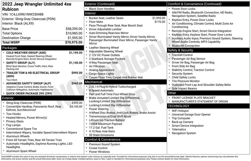 Used 2022 Jeep Wrangler Unlimited 4xe Rubicon SUV