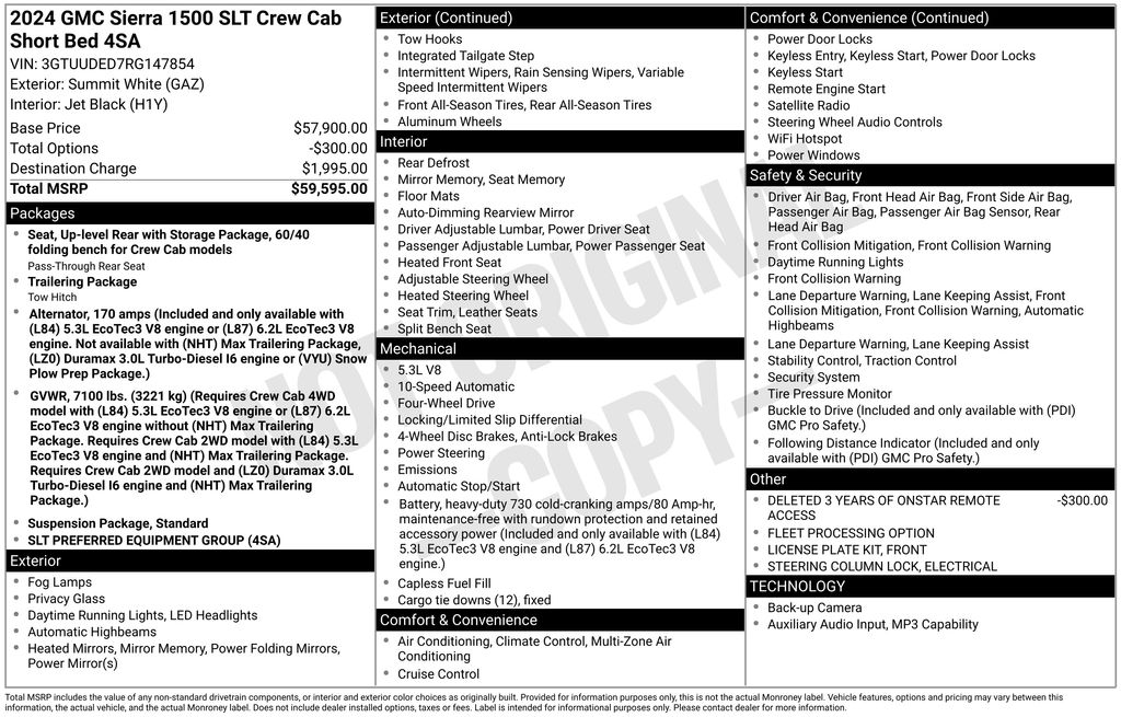 2024 GMC Sierra 1500 SLT's photo