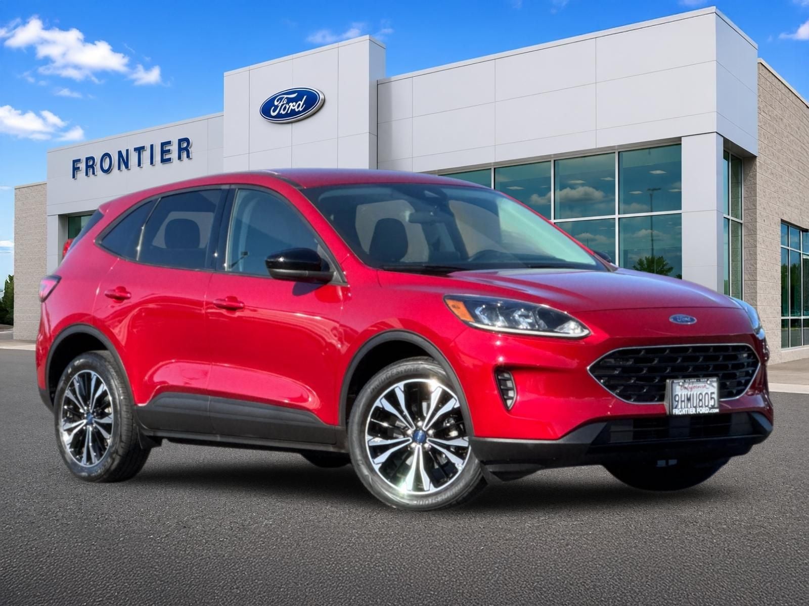 Rapid Red Tinted 2022 Ford Escape SUV / Crossover All-Wheel Drive Automatic