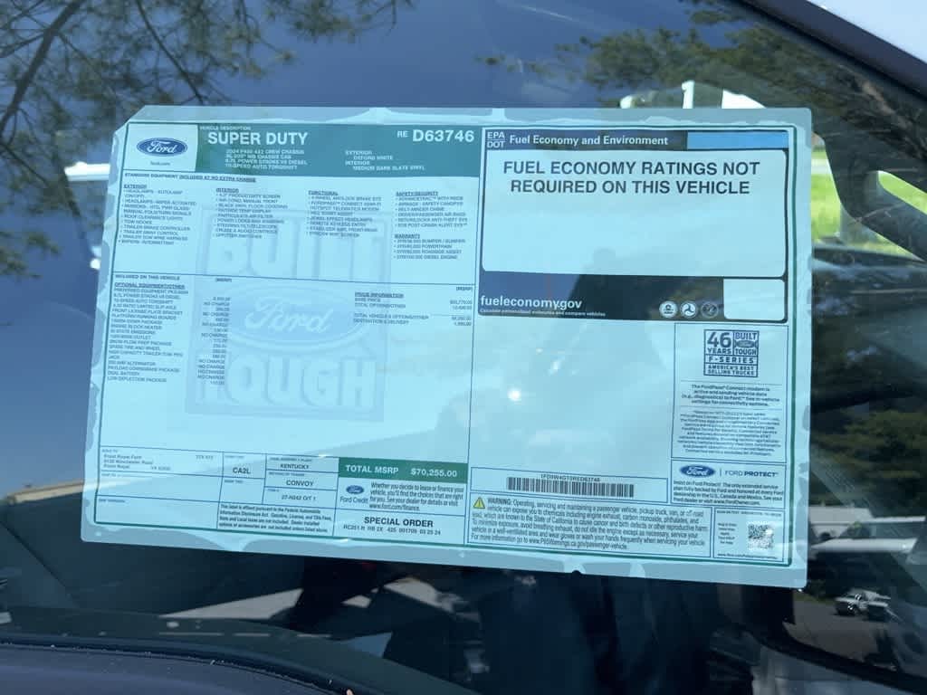 New 2024 Ford F-450SD XL Chassis