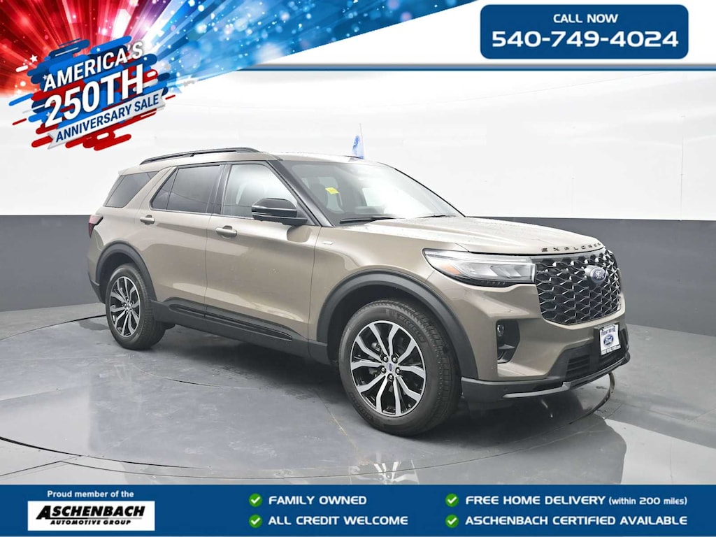 New 2026 Ford Explorer ST-Line SUV