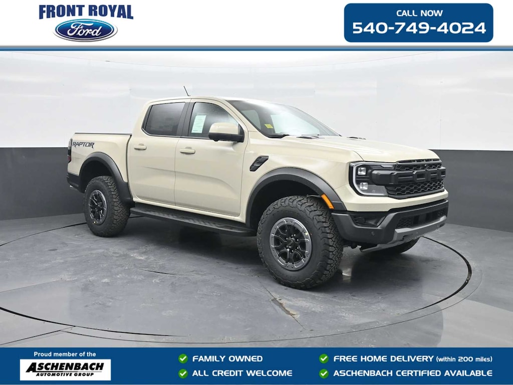 New 2026 Ford Ranger Raptor Truck