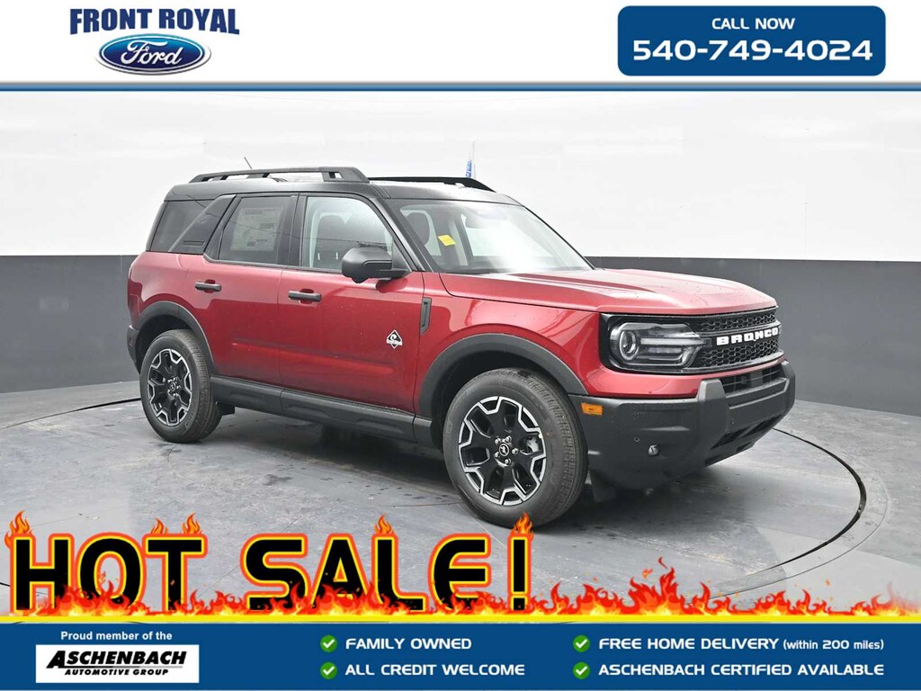 New 2026 Ford Bronco Sport Outer Banks SUV