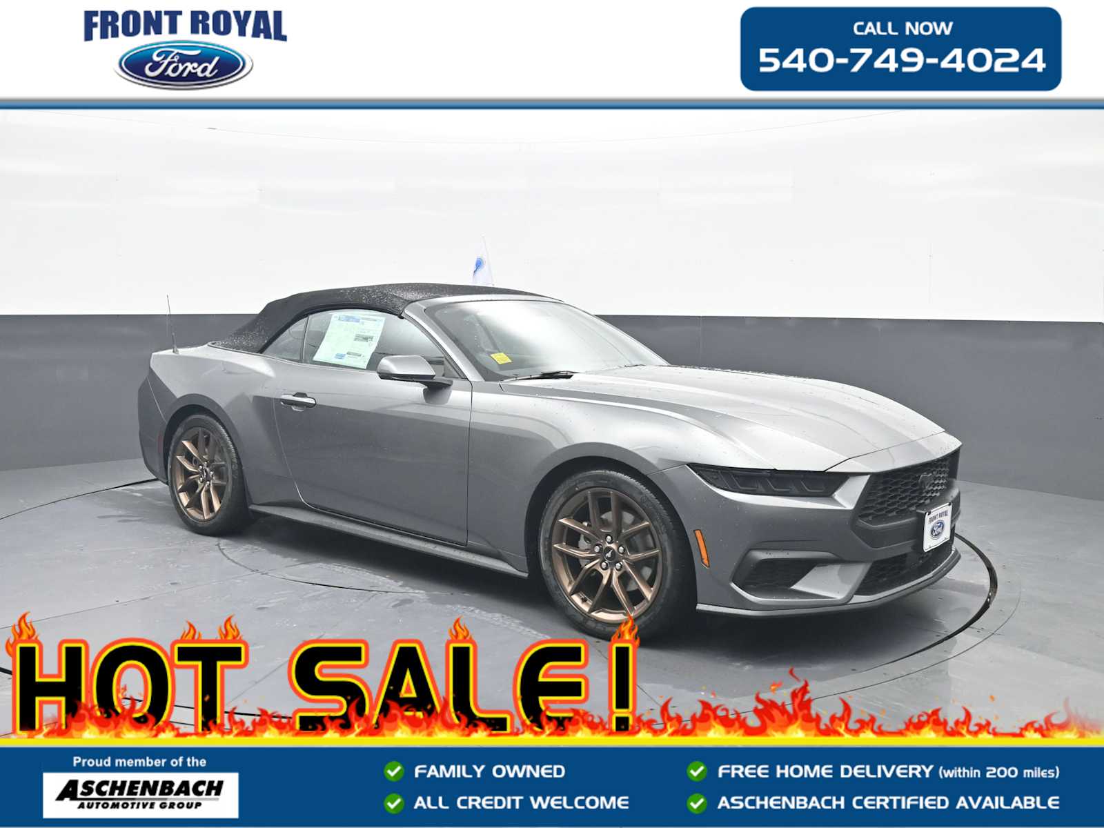 2026 Ford Mustang EcoBoost Premium Convertible's photo