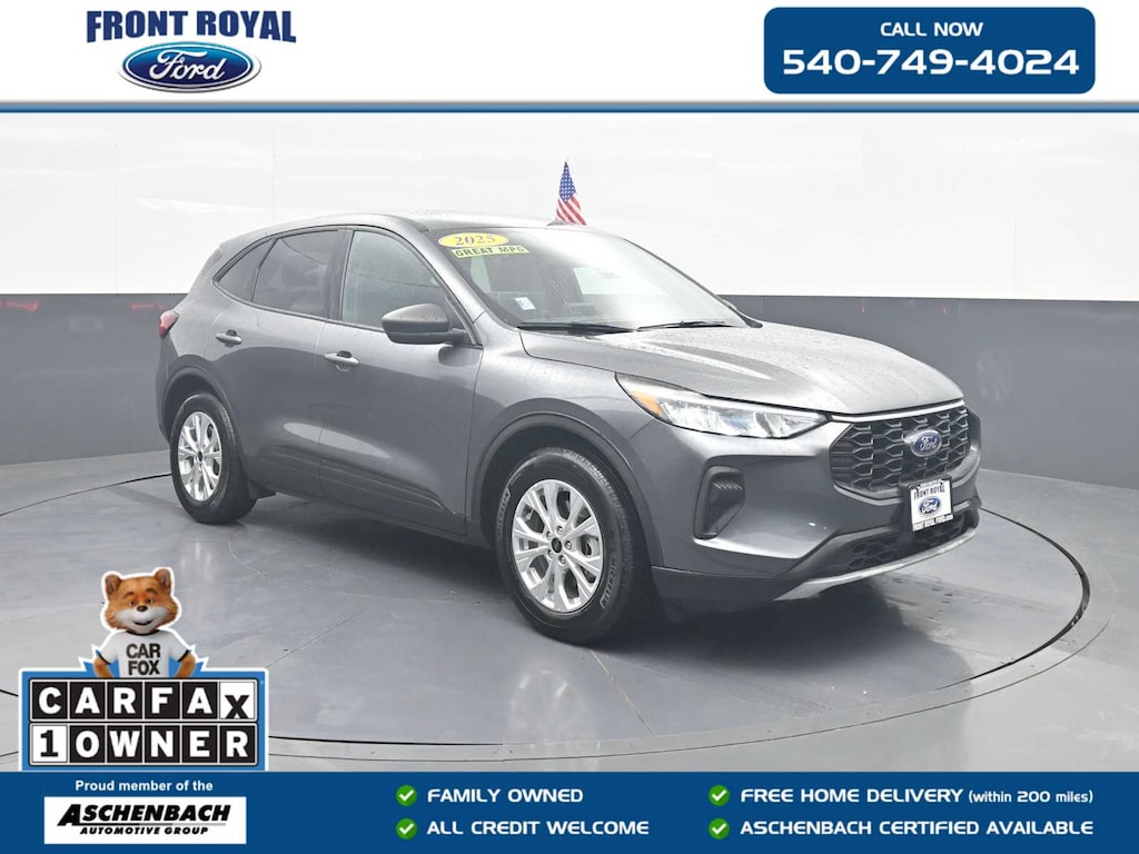 Certified 2025 Ford Escape Active SUV