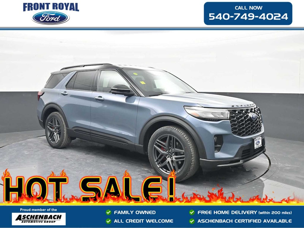 New 2026 Ford Explorer ST SUV