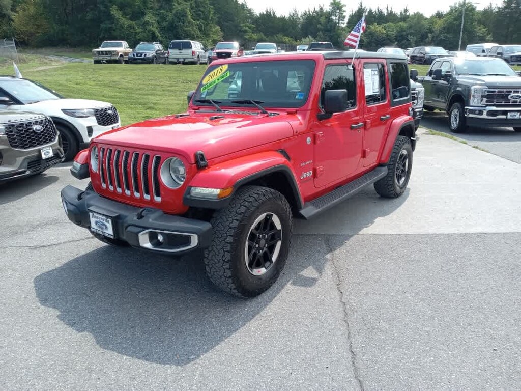 Certified 2018 Jeep Wrangler Unlimited Sahara SUV