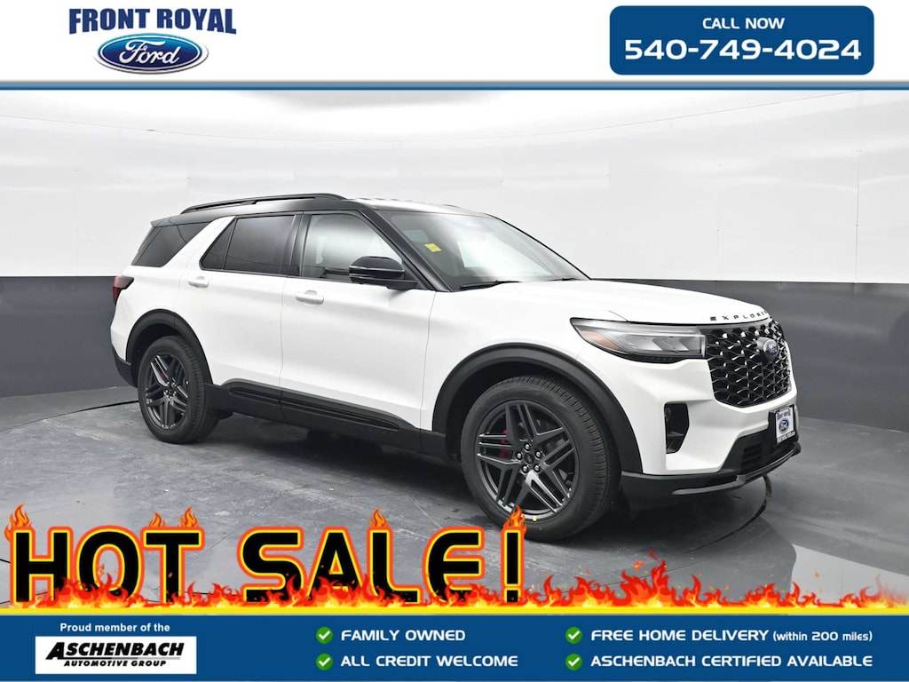 New 2026 Ford Explorer ST SUV