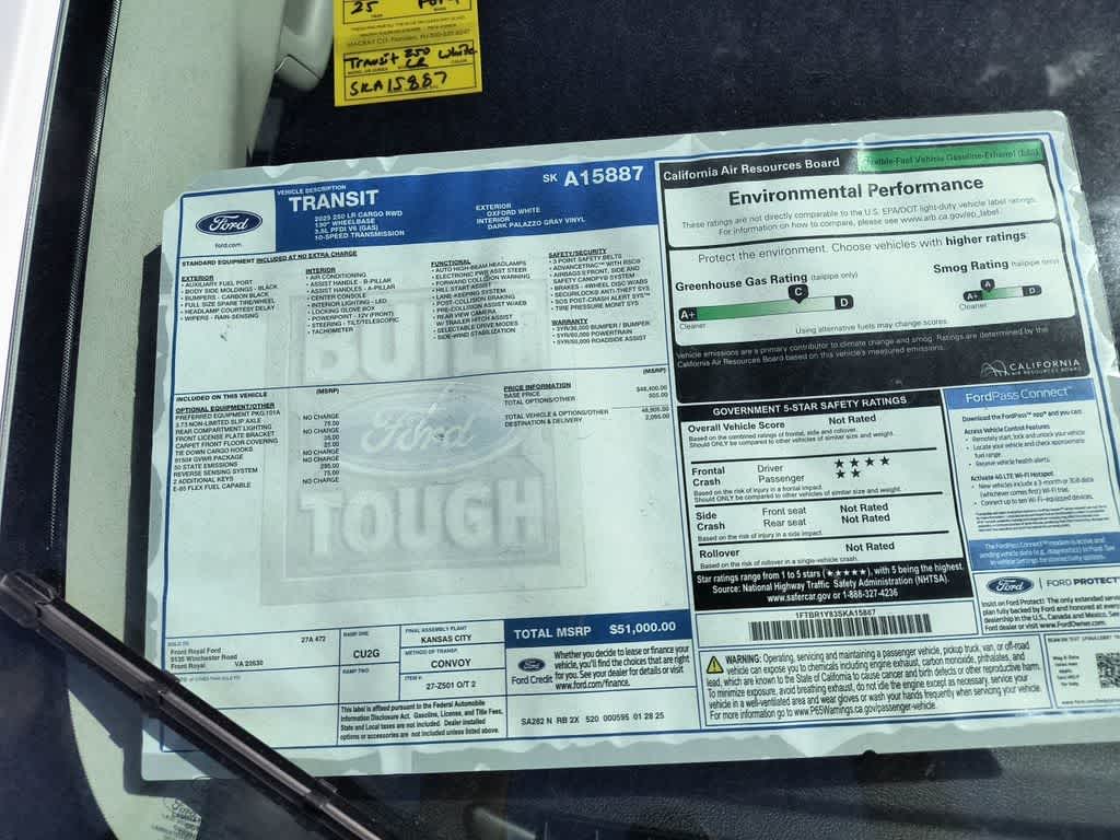 2025 Ford Transit Van Base - Photo 54