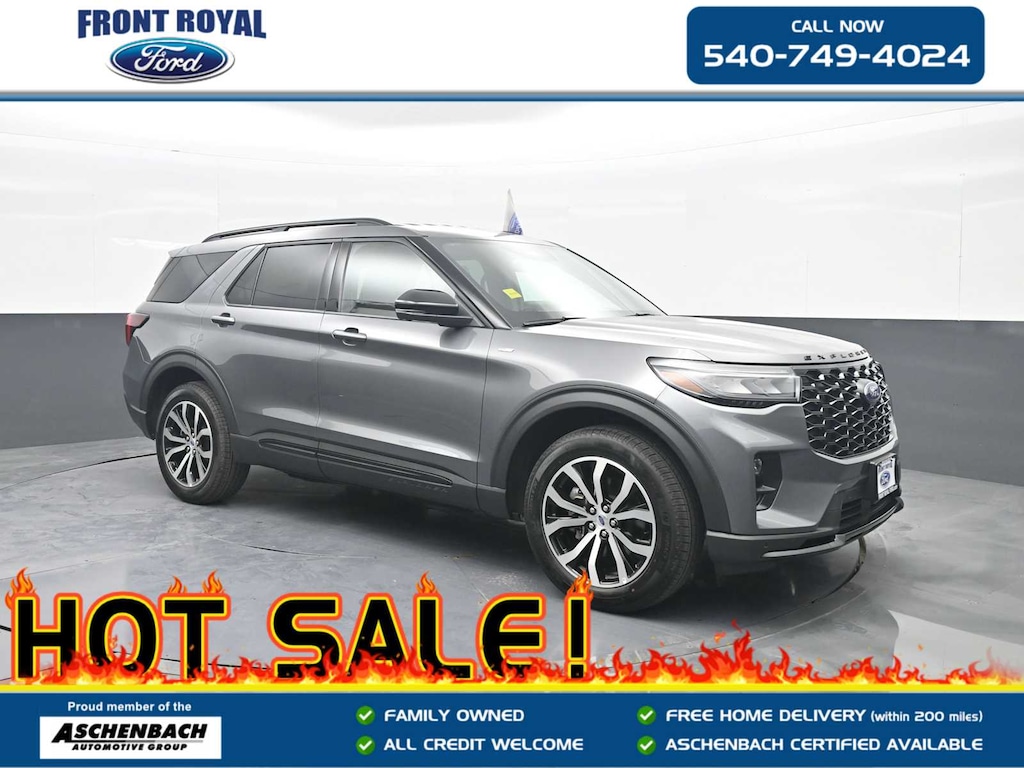 New 2025 Ford Explorer ST-Line SUV