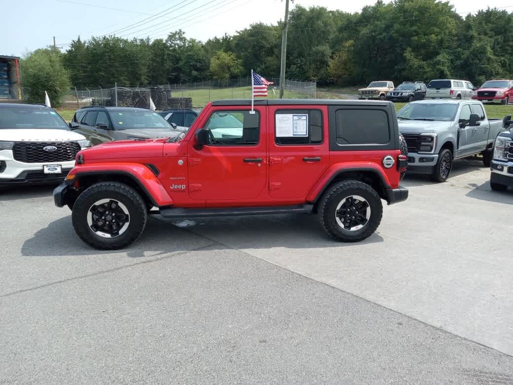 Certified 2018 Jeep Wrangler Unlimited Sahara SUV