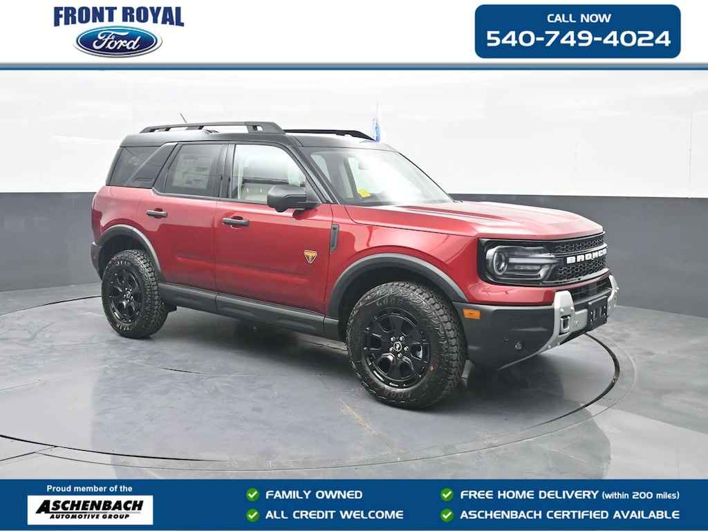 New 2026 Ford Bronco Sport Badlands SUV
