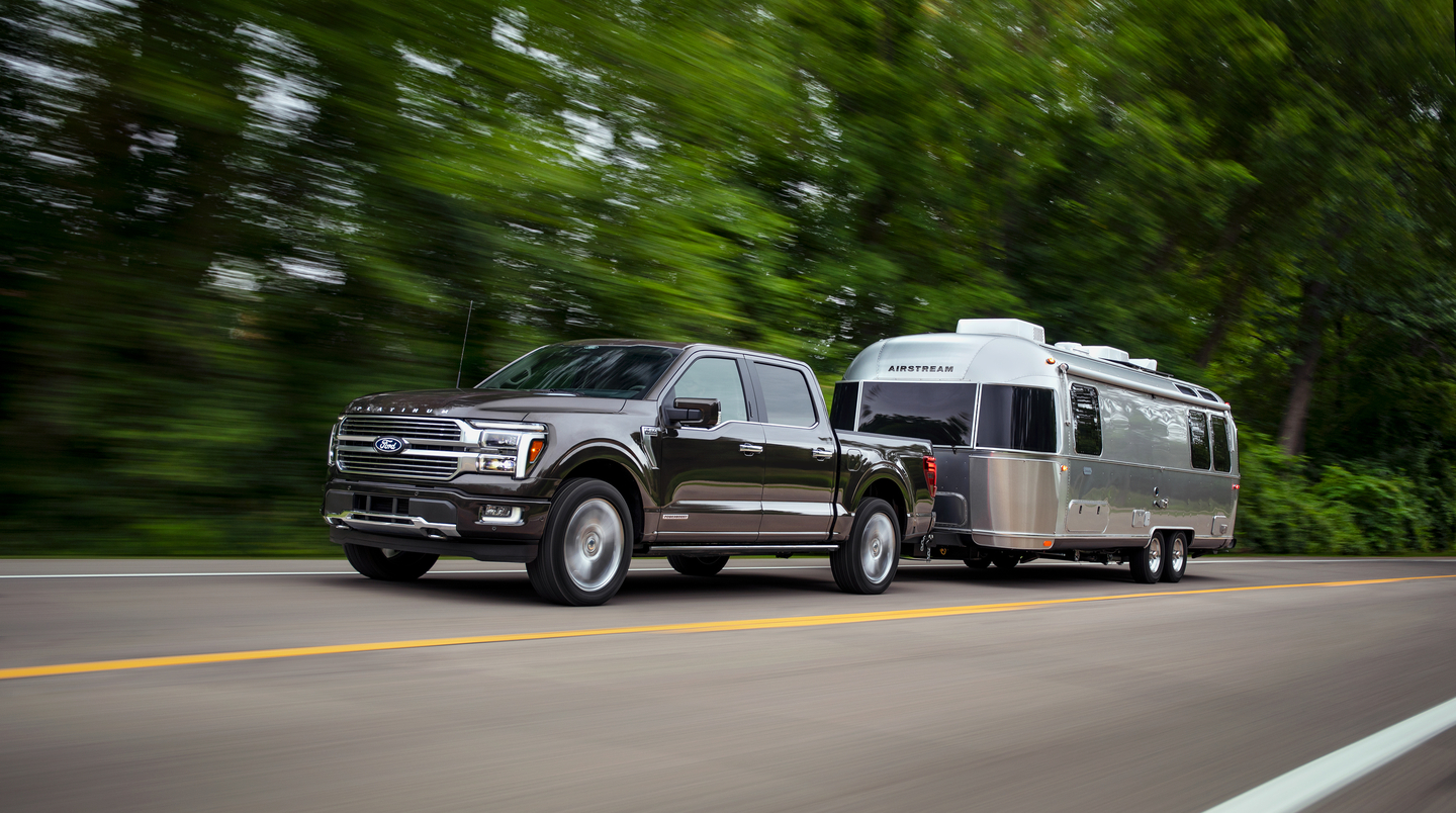 2026 Ford F-150&nbsp;truck on the road