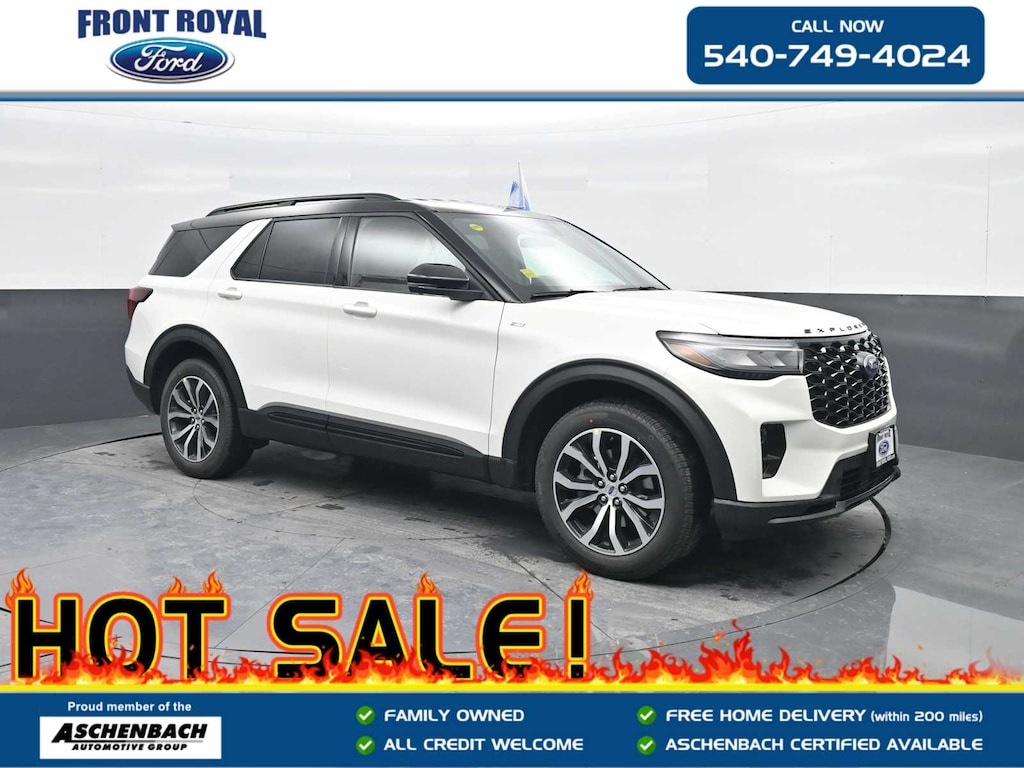 New 2026 Ford Explorer ST-Line SUV