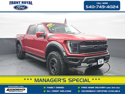 2022 Ford F-150 Raptor 4WD Supercrew 5.5 Box Truck SuperCrew Cab