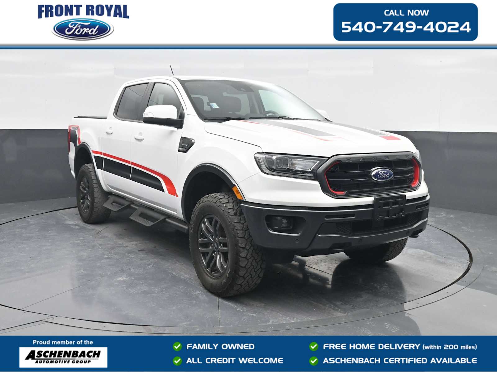 2021 Ford Ranger Lariat 4x4 SuperCrew 5' Box's photo