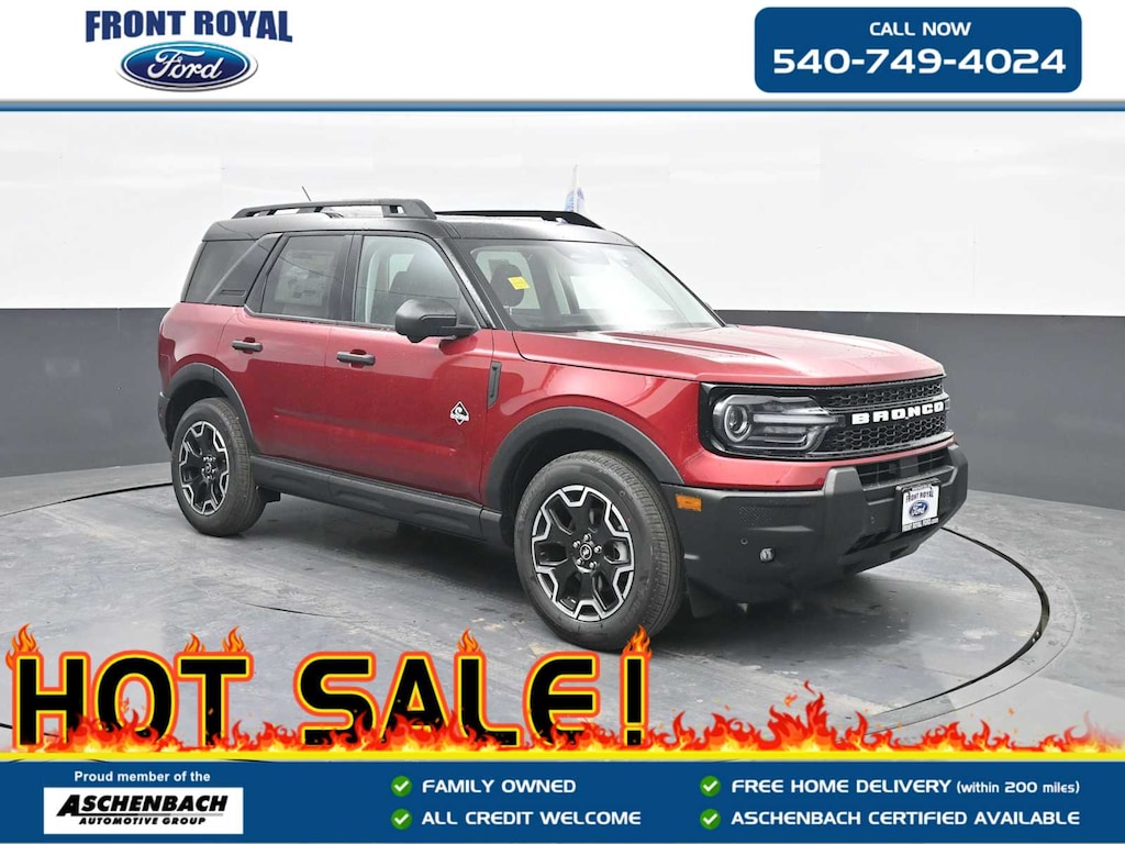 New 2026 Ford Bronco Sport Outer Banks SUV