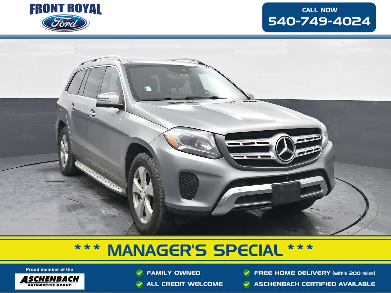 2017 Mercedes-Benz GLS-Class GLS450