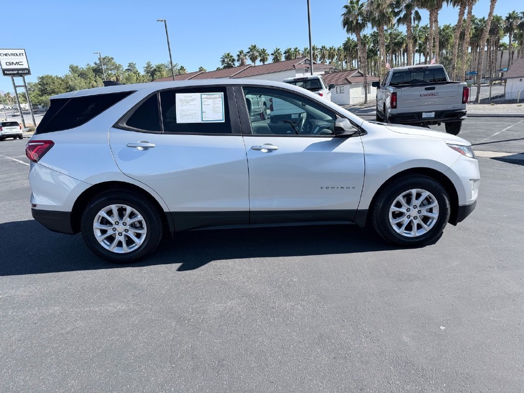 Used 2020 Chevrolet Equinox LS with VIN 3GNAXHEVXLS557716 for sale in Pahrump, NV