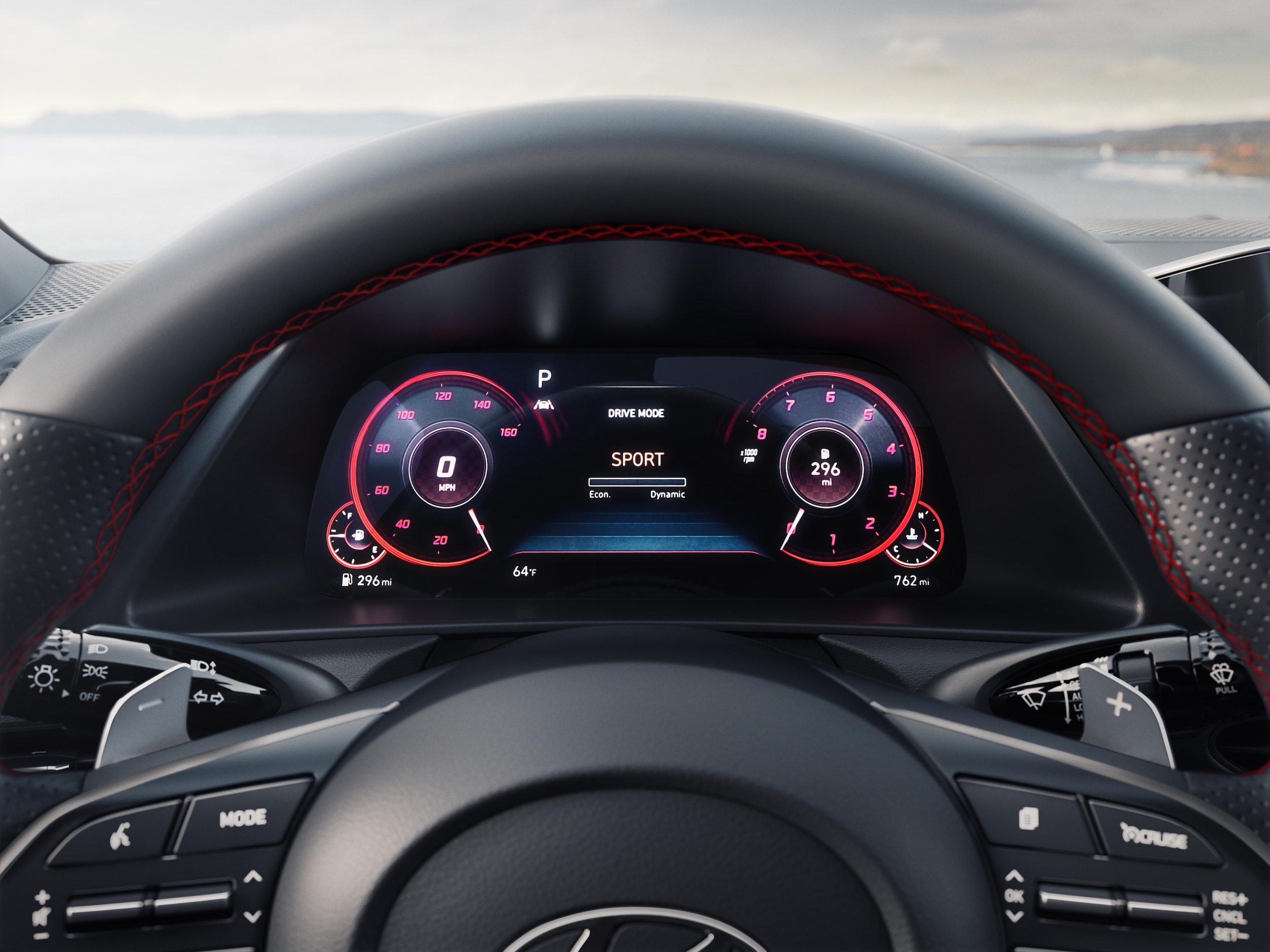 New Hyundai Sonata N Line interior
