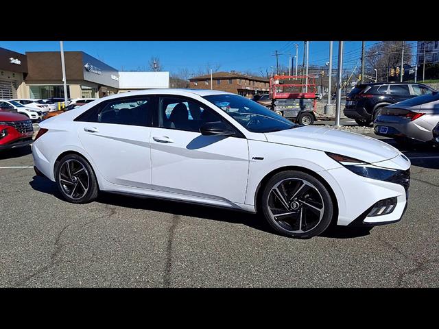 Used 2023 Hyundai Elantra N Line with VIN KMHLR4AF6PU433883 for sale in Sussex, NJ