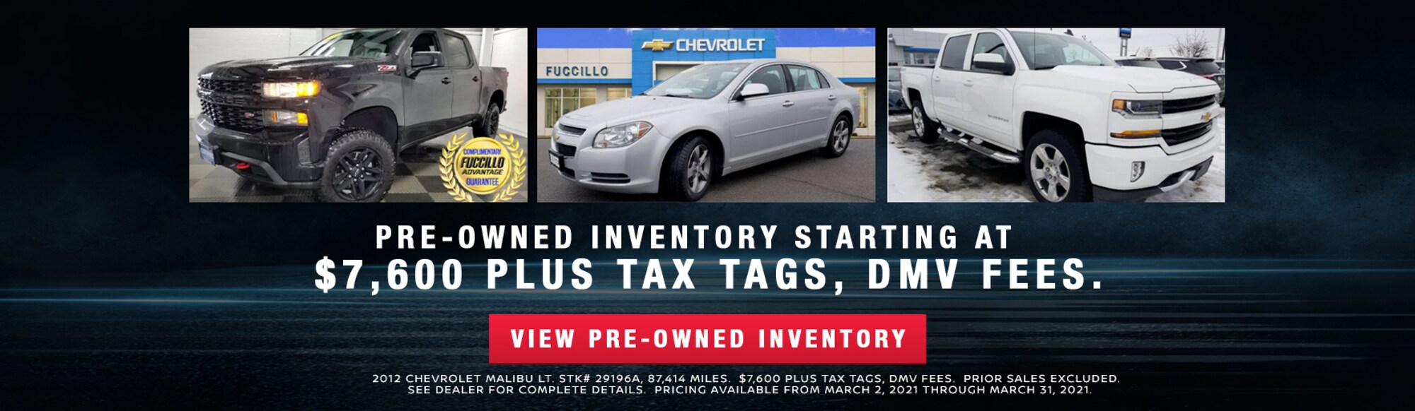 New & Used Chevrolet dealership Grand Island NY Fuccillo Chevrolet