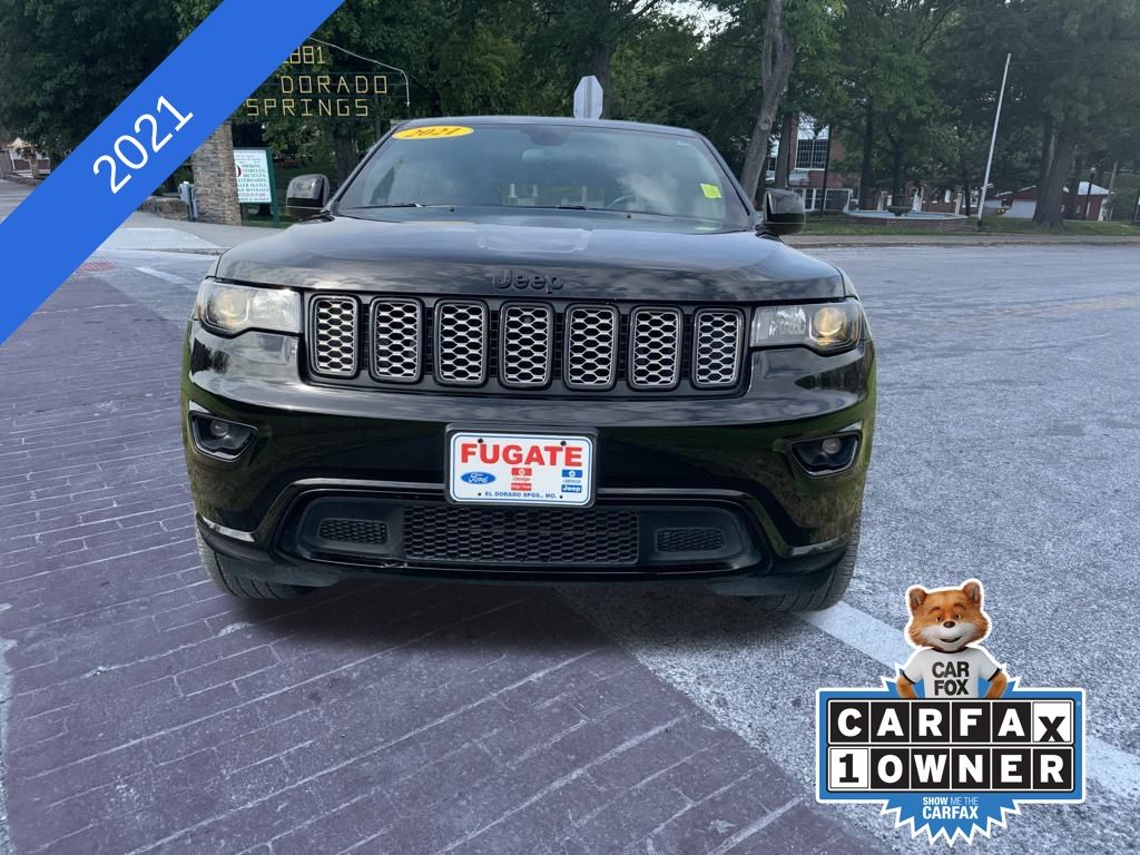 Used 2021 Jeep Grand Cherokee Laredo X with VIN 1C4RJFAG1MC859038 for sale in Kansas City