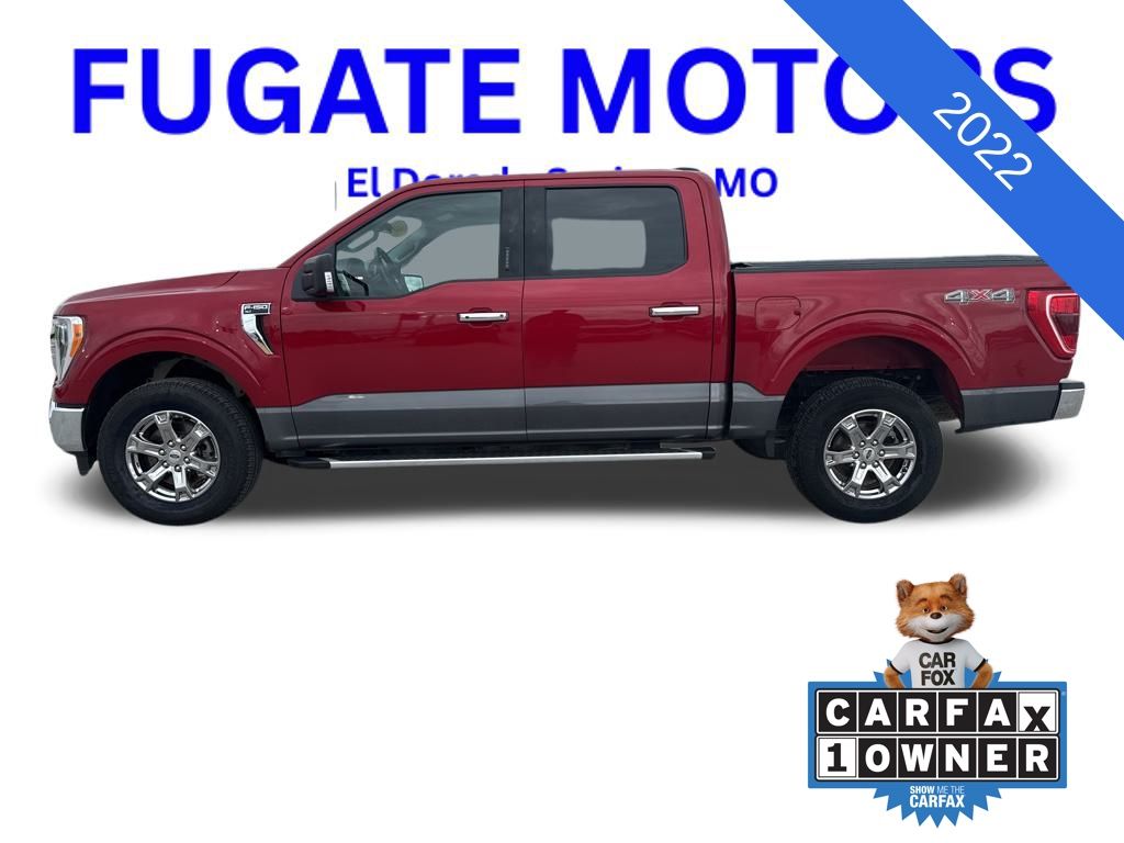 Used 2022 Ford F-150 XLT with VIN 1FTEW1EPXNKD55625 for sale in Kansas City