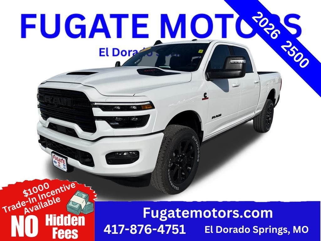 New 2026 Ram 2500 LARAMIE CREW CAB 4X4 6'4 BOX Pickup