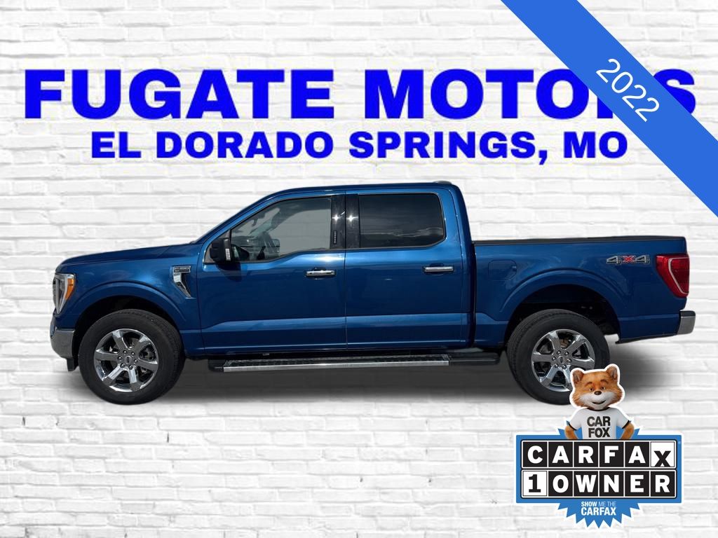 Used 2022 Ford F-150 XLT with VIN 1FTFW1E82NFA91533 for sale in Kansas City
