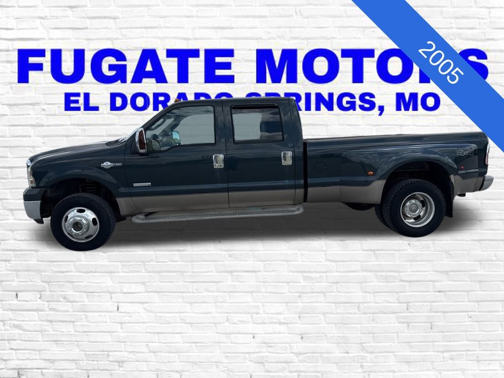 Used 2005 Ford F-350 Super Duty Lariat with VIN 1FTWW33P55EC32218 for sale in Kansas City