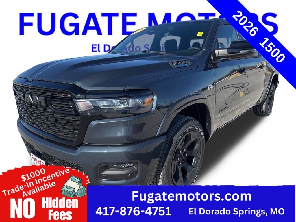 New 2026 Ram 1500 BIG HORN CREW CAB 4X4 5'7 BOX Pickup