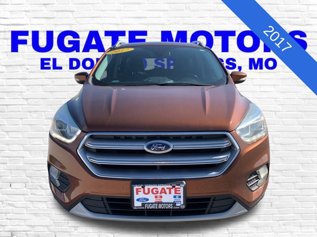 Used 2017 Ford Escape Titanium with VIN 1FMCU0J92HUC80308 for sale in Kansas City