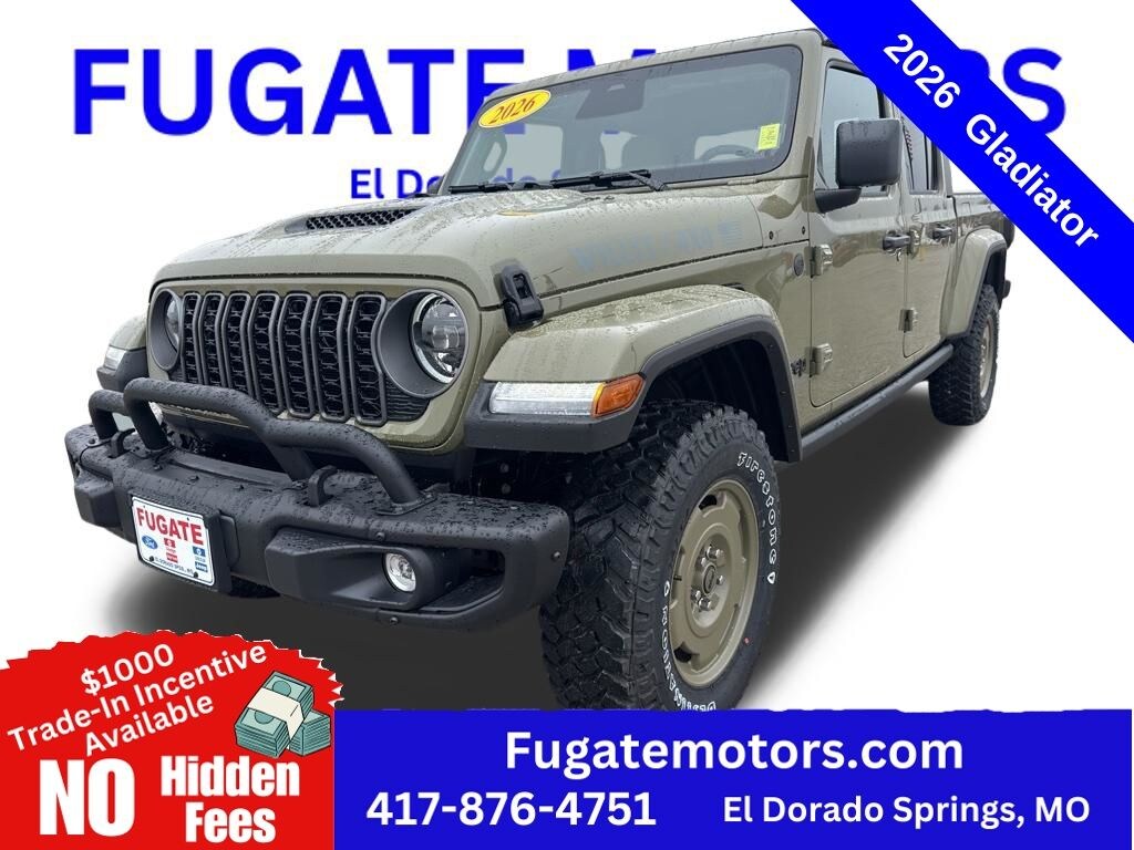 New 2026 Jeep Gladiator WILLYS '41 4X4 Pickup