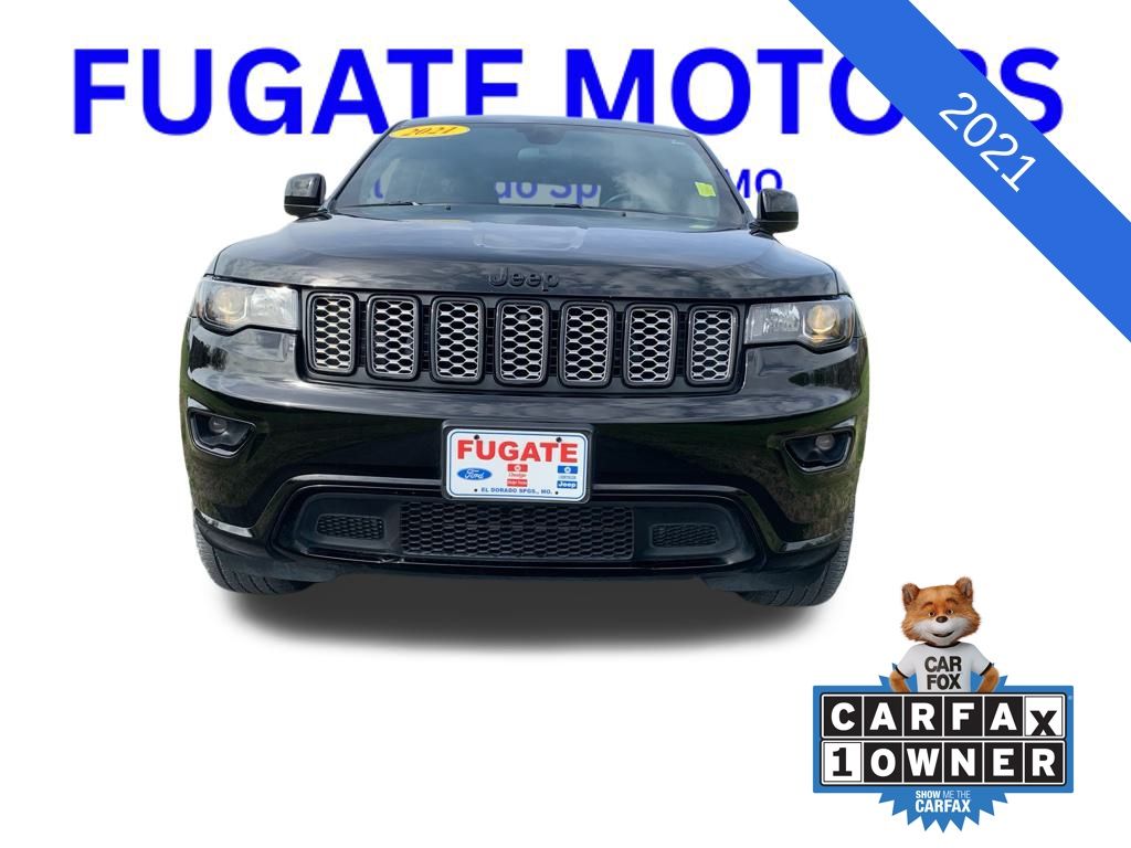 Used 2021 Jeep Grand Cherokee Laredo X with VIN 1C4RJFAG1MC859038 for sale in Kansas City