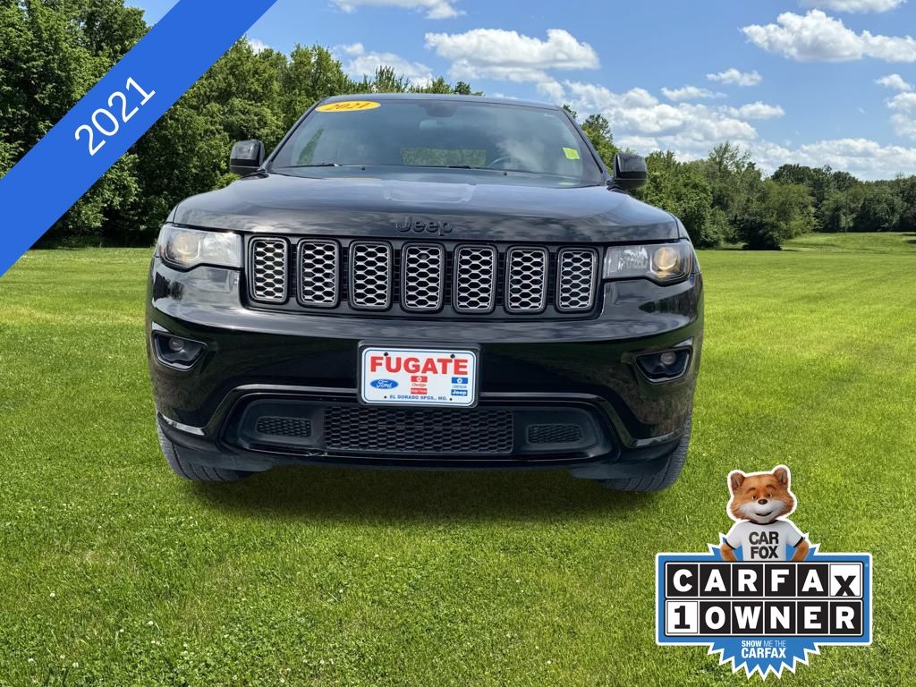 Used 2021 Jeep Grand Cherokee Laredo X with VIN 1C4RJFAG1MC859038 for sale in Kansas City