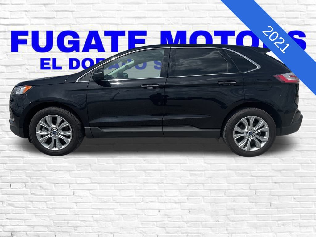 Used 2021 Ford Edge Titanium with VIN 2FMPK3K9XMBA54315 for sale in Kansas City