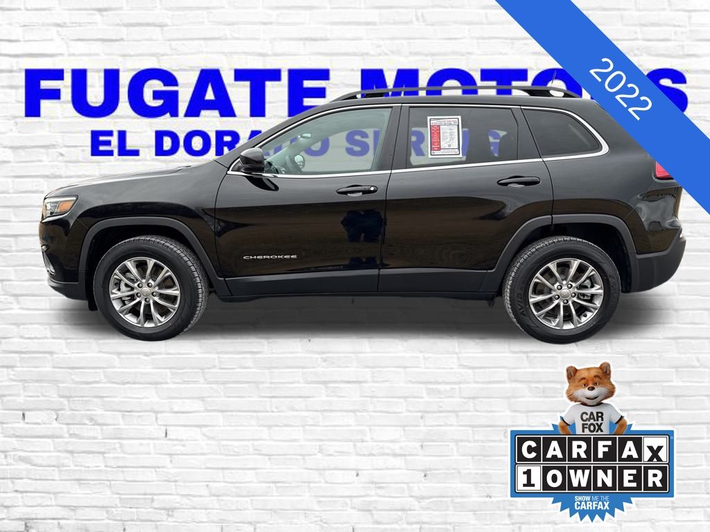Used 2022 Jeep Cherokee Latitude Lux with VIN 1C4PJMMX7ND509285 for sale in Kansas City